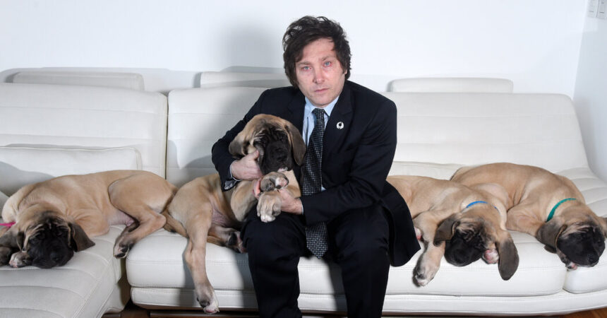 Javier Milei and His 5 Cloned Dogs in Argentina’s Election