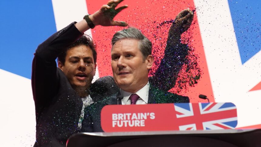 Labour leader Keir Starmer promises 'a decade of national renewal'