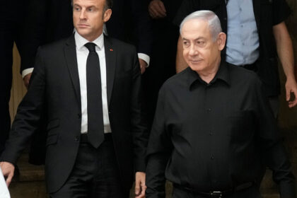 Macron Suggests an International Coalition to Fight Hamas During Israel Visit