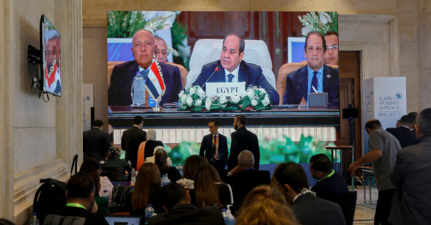 Peace Summit in Egypt Shows a Shift in Rhetoric but no Consensus