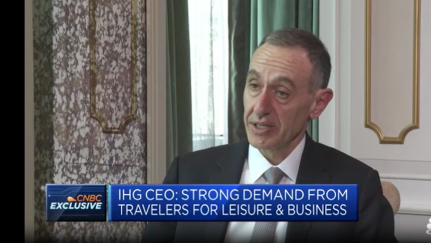 Revenge travel is over — even in China, says CEO of IHG