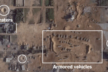 Satellite Images Show Israel’s Invasion in North Gaza