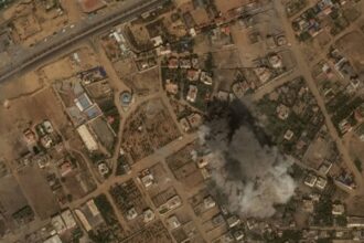 Satellite images show the scale of Gaza destruction