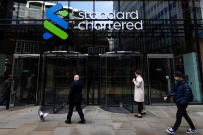Standard Chartered shares slide 12% as China losses hit earnings