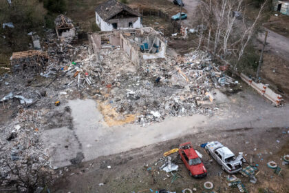 Strike Killed 1 in 6 of Ukraine Village’s Residents, Officials Say