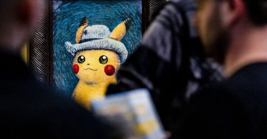 Van Gogh Museum Stops Giving Out Pikachu Cards After Pokémon Frenzy