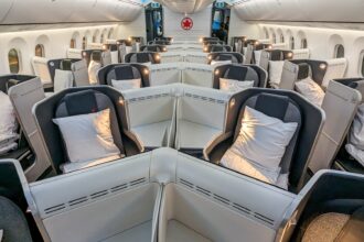 Air Canada 787 business class review