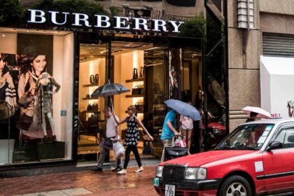 Burberry shares sink as luxury spending slowdown bites