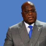 The president of the DRC, Félix Tshisekedi.