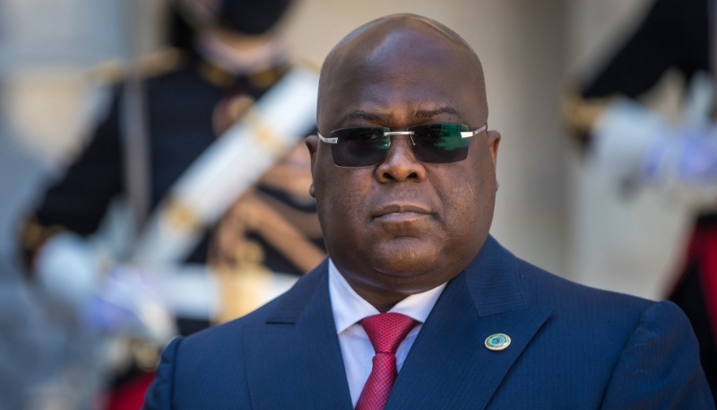 DRC President Félix Tshisekedi.