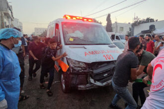 Explosion Near Al Shifa Hospital in Gaza Kills 13 and Injures Many Others