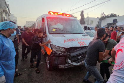 Explosion Near Al Shifa Hospital in Gaza Kills 13 and Injures Many Others