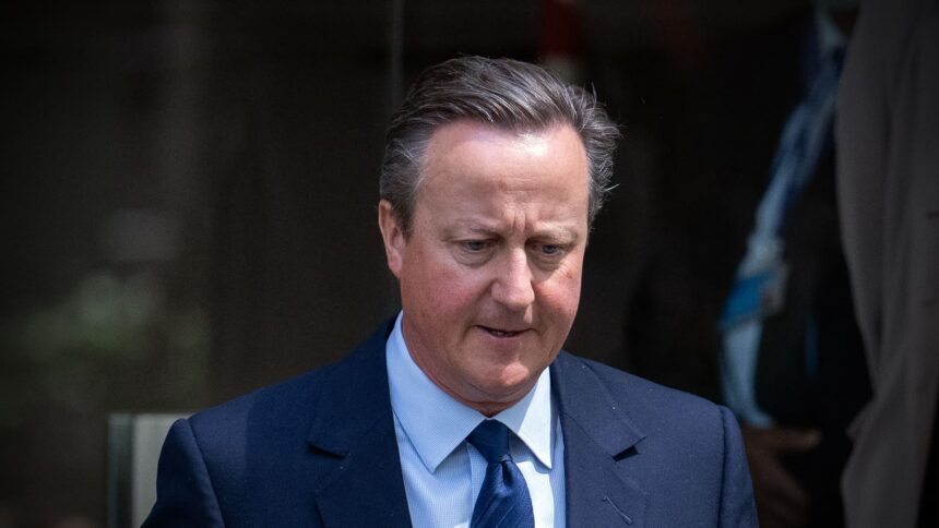 Former UK Prime Minister David Cameron made foreign minister in surprise political comeback