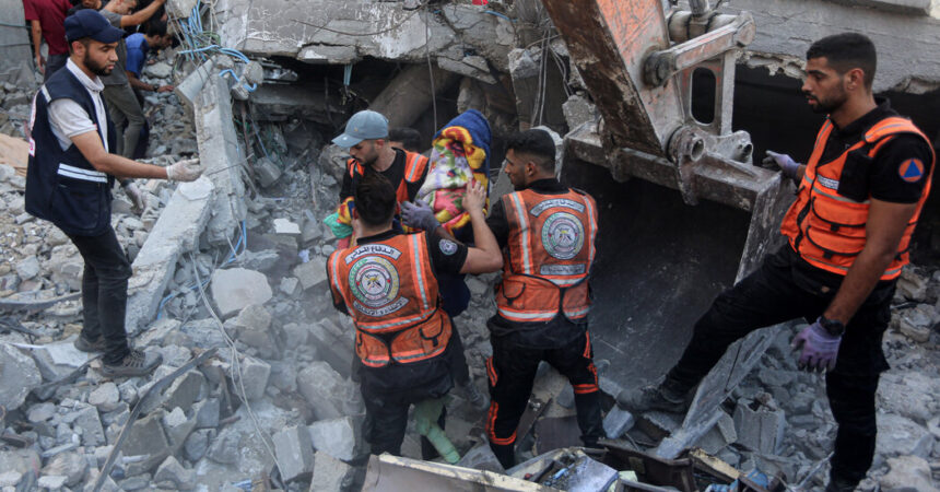 Gaza Death Toll Has Hit 10,000, Its Health Ministry Says