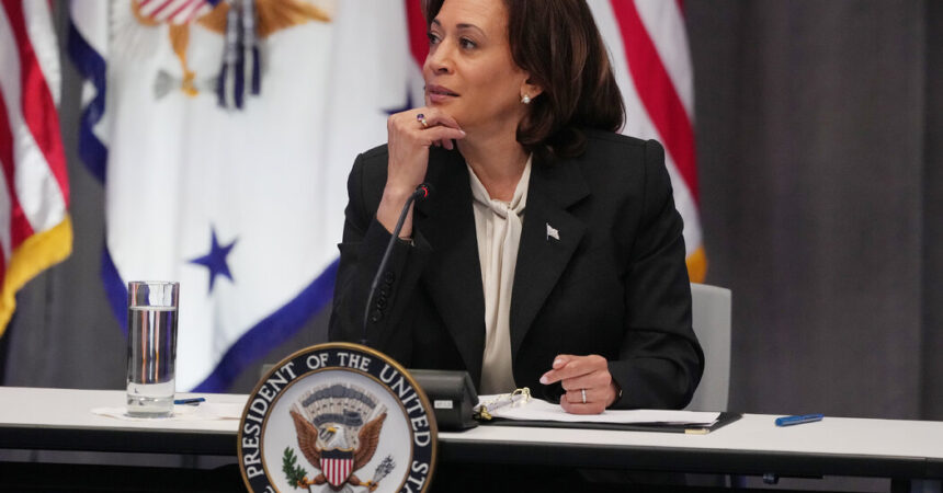 Harris to Announce Steps to Curb Risks of A.I.