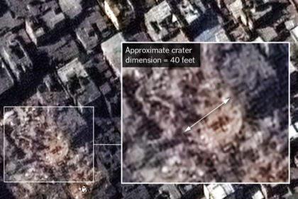 Israel Used 2,000-Pound Bombs in Strike on Jabaliya, Analysis Shows