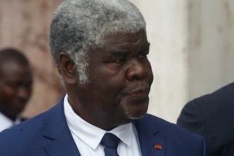 Ivorian Prime Minister Robert Beugré Mambé.