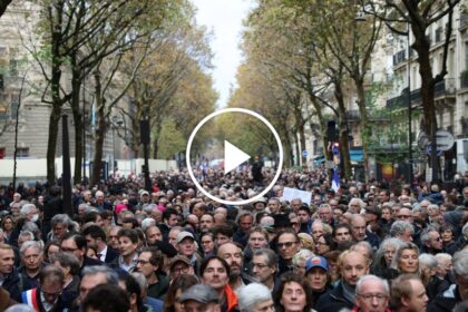 More Than 100,000 March in France Against Antisemitism