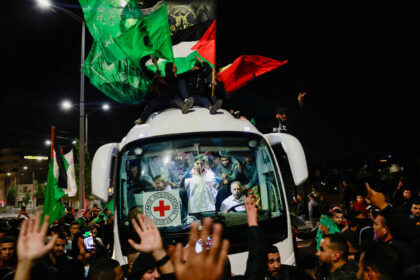 Palestinian Father Welcomes His Imprisoned Son Back Home in the West Bank
