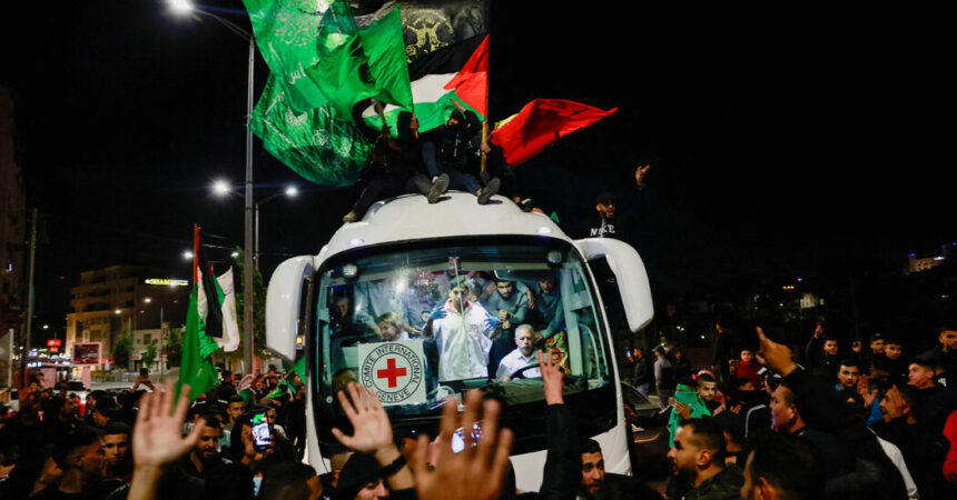 Palestinian Father Welcomes His Imprisoned Son Back Home in the West Bank