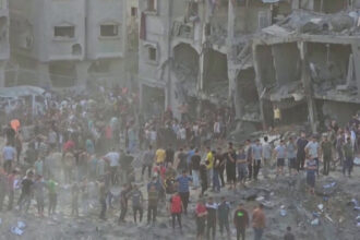 Video: Israeli Strike Hits Jabaliya Neighborhood in Gaza, Home to Refugee Camp