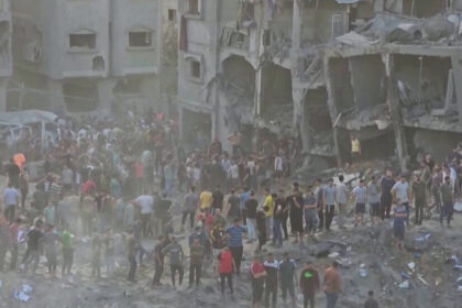 Video: Israeli Strike Hits Jabaliya Neighborhood in Gaza, Home to Refugee Camp