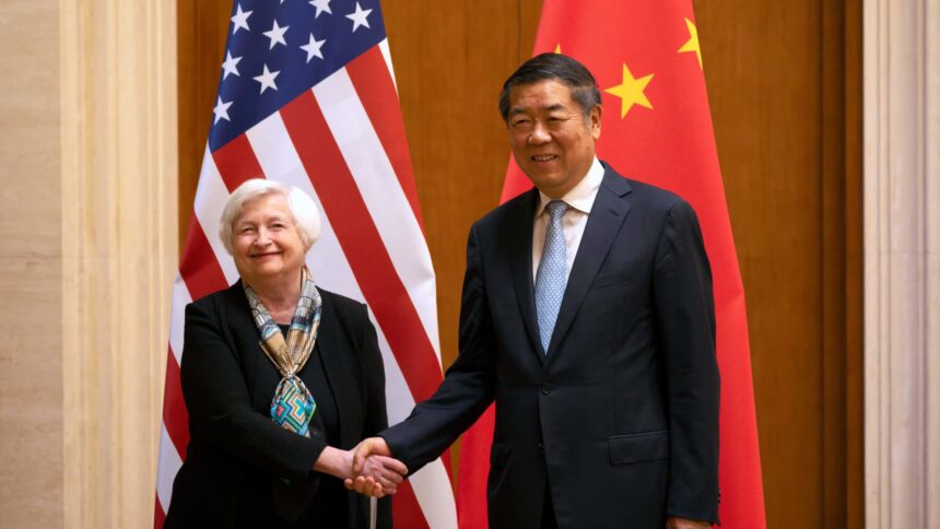 Yellen to host China's He Lifeng for talks ahead of APEC