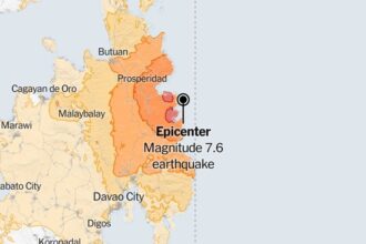 7.6-Magnitude Earthquake Strikes Philippines, Prompting Tsunami Warning