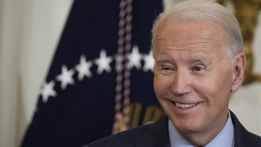 Biden flaunts stock market record highs, mocks Trump for predicting 'collapse'