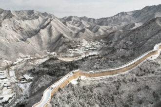 China Braces for Cold Wave After Snow Causes Train Crash