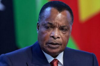 Congolese president Denis Sassou-Nguesso.