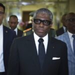 Equatorial Guinean vice-president Teodorin Obiang Nguema in Ankara, Turkey, in June 2023.