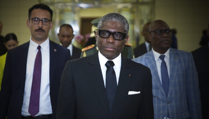 Equatorial Guinean vice-president Teodorin Obiang Nguema in Ankara, Turkey, in June 2023.