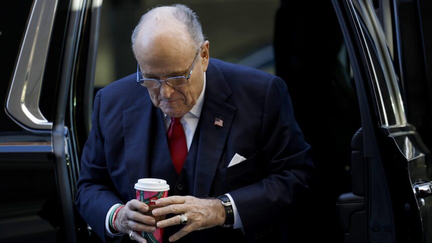 Former Trump lawyer Rudy Giuliani files for bankruptcy protection