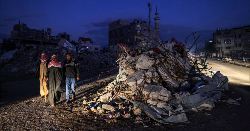 Gaza communications have been nearly blacked out for two days.