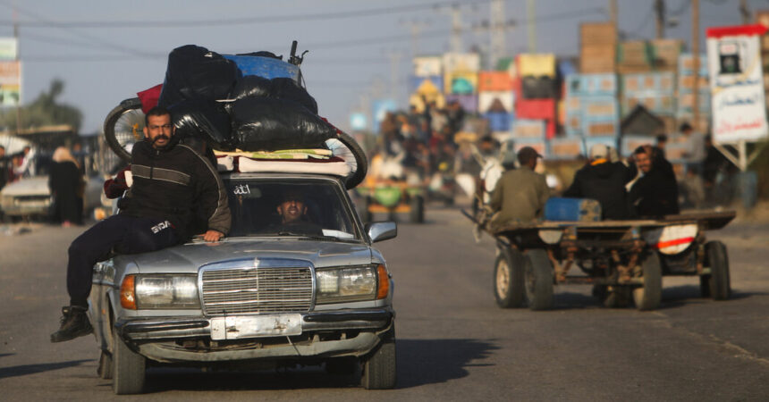 Gazans Flee Fighting to Al-Masawi, but Find Little Shelter There