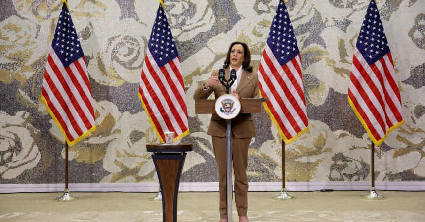 Harris Takes Forceful Tone With Israel in a Foray Into Mideast Diplomacy