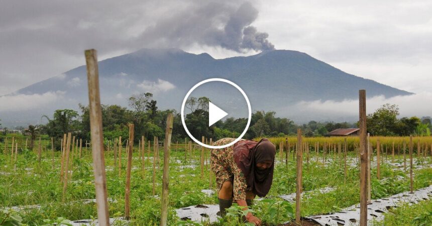 Indonesian Volcano Erupts