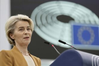 President of the European Commission, Ursula von der Leyen.