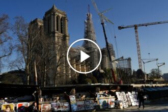 Macron Visits Notre-Dame as Restoration Continues