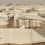 Mbera refugee camp in southern Mauritania.