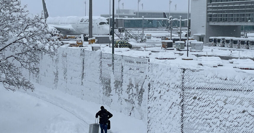 Munich Airport Resumes Operations After Major Snowfall