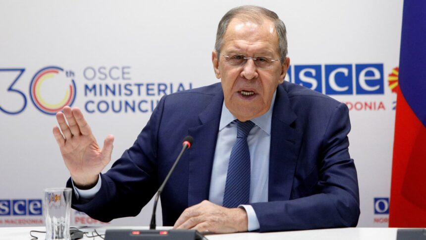 Russia's Lavrov claims the West is qshifting strategy on Ukraine