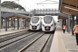 The TER Dakar-Diamniadio line, inaugurated in December 2021.