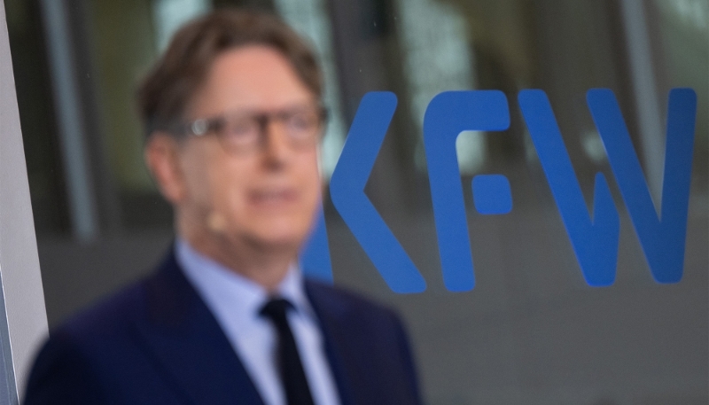 Stefan Wintels, Chairman of the Executive Board of KfW, on 31 January 2023 in Hesse, Germany.