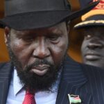 South Sudanese president Salva Kiir.