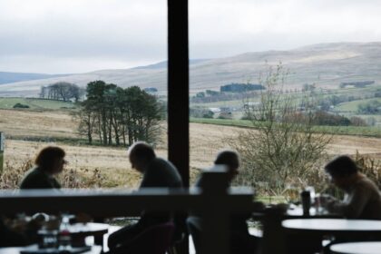 The UK's motorway service station in Cumbria