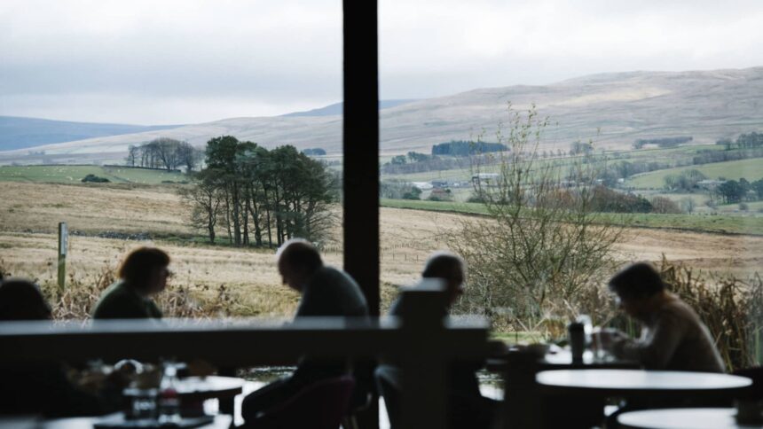 The UK's motorway service station in Cumbria