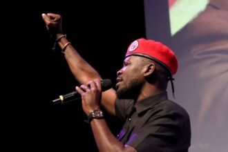 Bobi Wine onstage on 25 July 2023 in Beverly Hills, California.