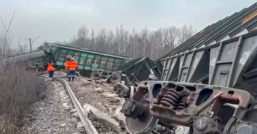 Ukraine Intensifies Guerrilla Tactics, Targeting Trains